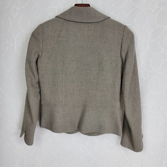 Pendleton Womens‎ Skirt Suits Size 4P/2P Gray Business Round Collar A-Line - Picture 7 of 9